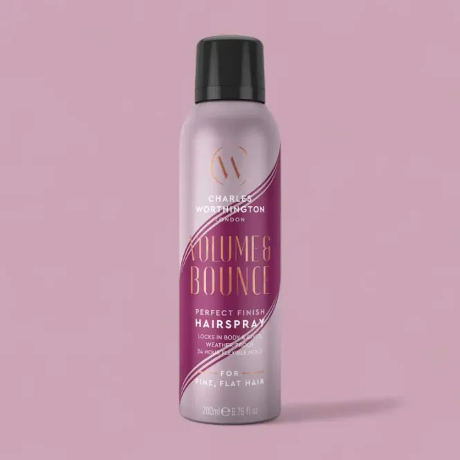 Hovedbilde Charles Worthington Volume & Bounce Perfect Finish Hairspray 200ml